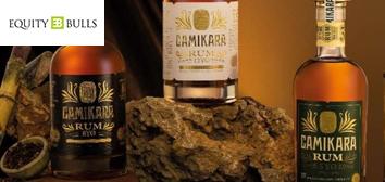 Camikara winning the global 'Rum Brand of The Year' at the Spirits Business Awards 2025